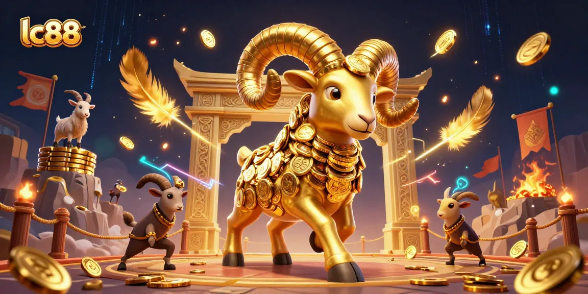 lc88 gamers enjoy thrilling casino atmosphere with dynamic golden-themed illustration