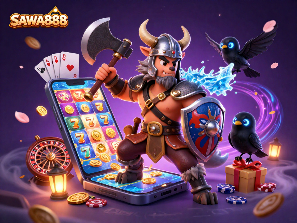 Play engaging games at SAWA888 with thrilling slot reels and exciting jackpots!