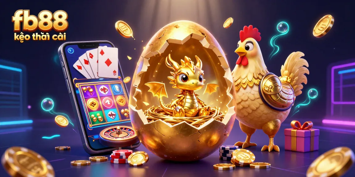 Experience thrilling gameplay at fb88 kèo nhà cái with a captivating 3D casino illustration.