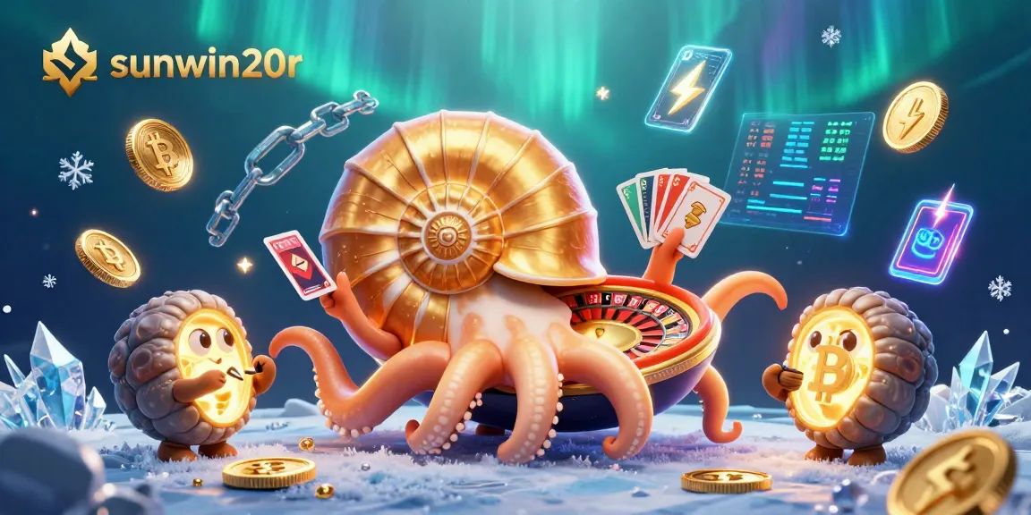 Experience thrilling wins at sunwin20r with ancient nautilus roulette and glowing crypto elements.